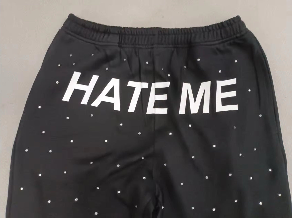 H8 Rhinestone Sweatpants