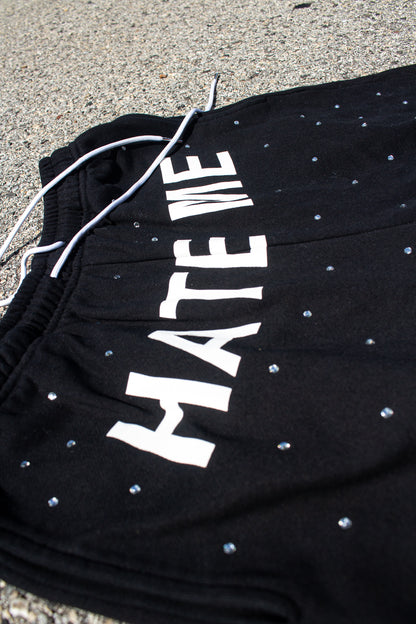 H8TRED RHINESTONE SWEATPANTS