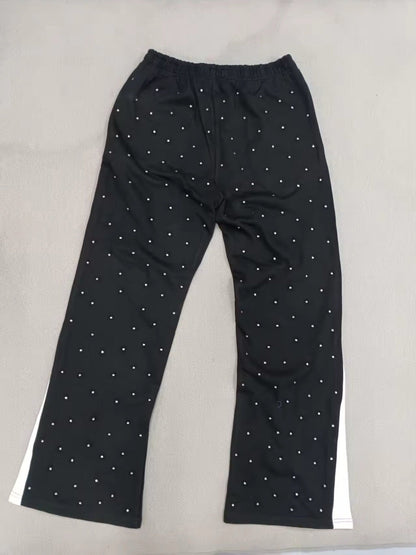 H8TRED RHINESTONE SWEATPANTS