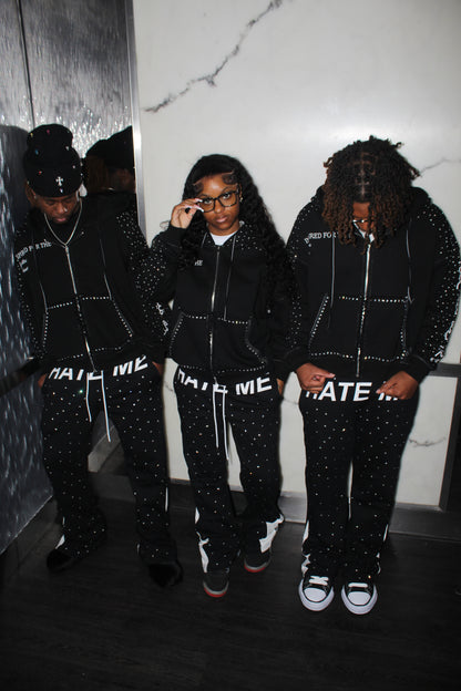H8TRED RHINESTONE SET